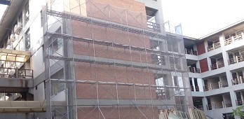 小立鷹架高雄鷹架搭建：大型建築物外牆工程