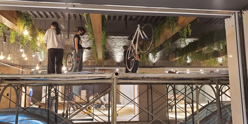 小偉鷹架高雄鷹架搭建：特殊造型建築大圖