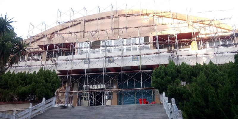 小偉鷹架高雄鷹架拆除作業現場大圖