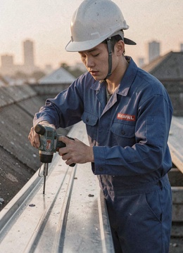 彰化鋼構工程骨架搭建